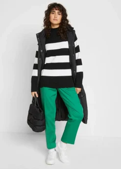 Damen bonprix Bekleidung·Hosen|Nachhaltigere Materialien|Longweste