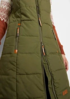 New Longweste mit Stehkragen Damen Bekleidung·Hosen|Jacken & Mäntel