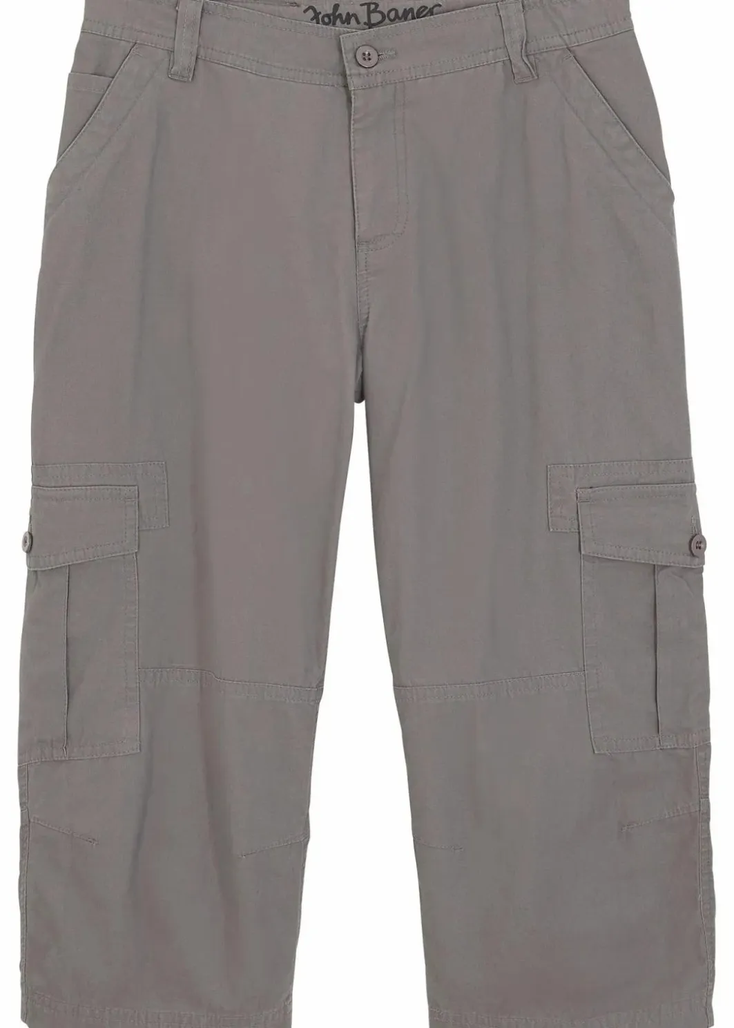 Clearance Loose Fit 3/4 Cargohose aus reiner Baumwolle Kinder Jungen 9-16 Jahre·Hosen