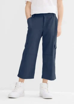 Outlet Loose Fit 3/4 Cargohose aus reiner Baumwolle Kinder Jungen 9-16 Jahre·Hosen