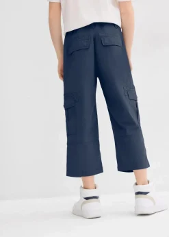 Outlet Loose Fit 3/4 Cargohose aus reiner Baumwolle Kinder Jungen 9-16 Jahre·Hosen
