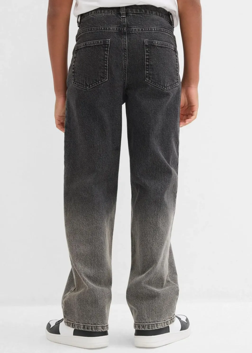 Kinder bonprix Jungen 9-16 Jahre·Bademode|Jungen 9-16 Jahre·Jeans|Loose Fit Jeans mit Farbverlauf, Straight