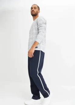 Outlet Loose Fit Jogginghose mit Kontrastdetails (2er Pack) Herren Große Größen|Sportbekleidung