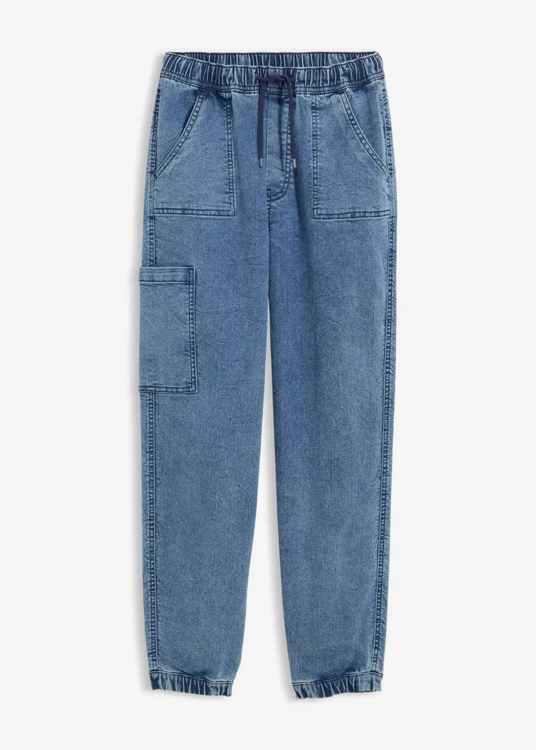 Loose Fit Schlupf-Cargo-Jeans mit Stretchanteil Kinder Jungen 9-16 Jahre·Jeans