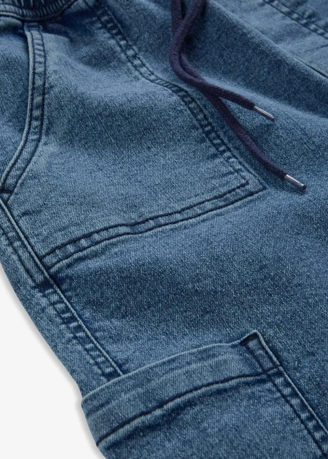 Loose Fit Schlupf-Cargo-Jeans mit Stretchanteil Kinder Jungen 9-16 Jahre·Jeans