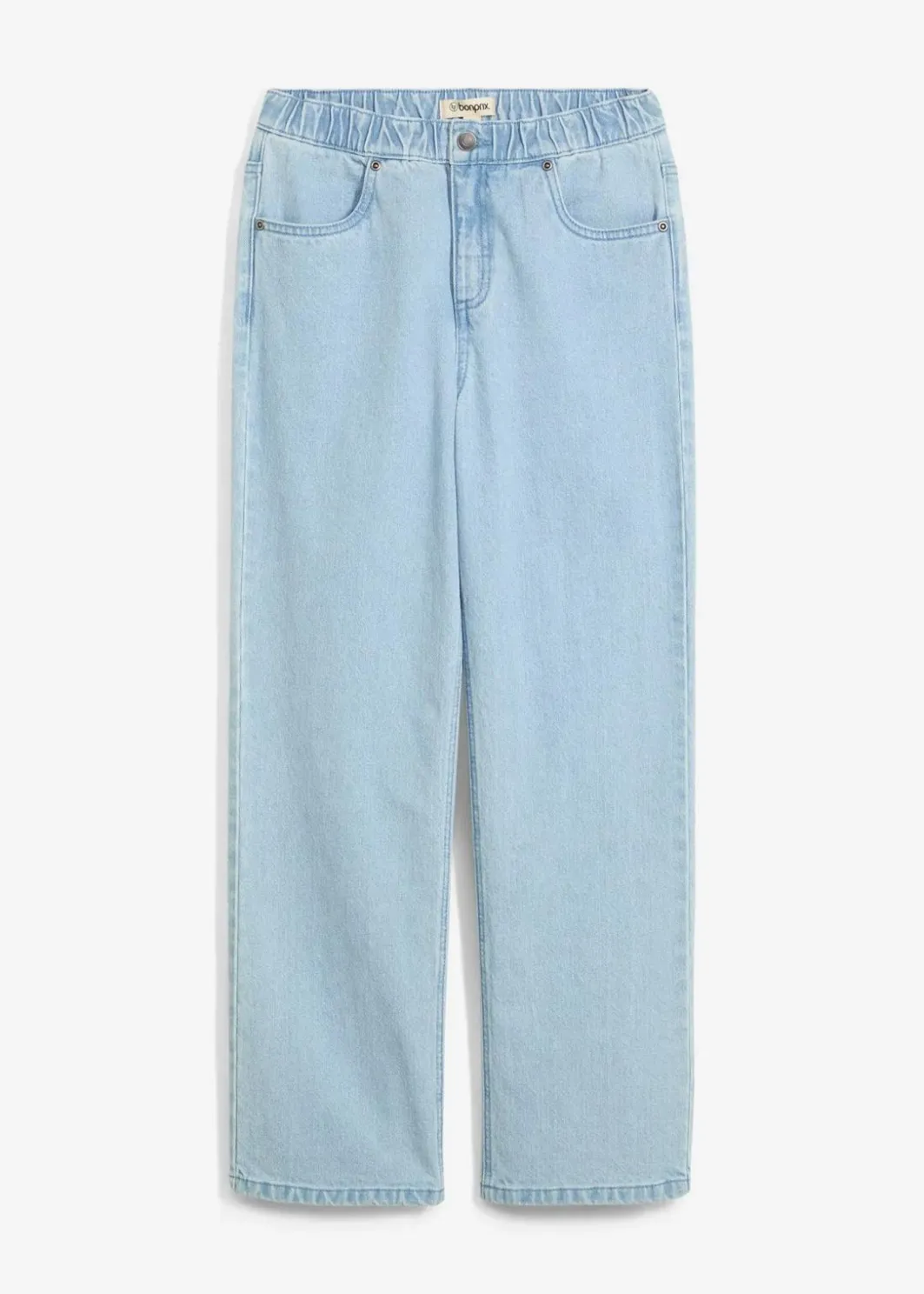 Kinder bonprix Jungen 9-16 Jahre·Jeans|Loose Fit Schlupfjeans mit Bequembund, Straight