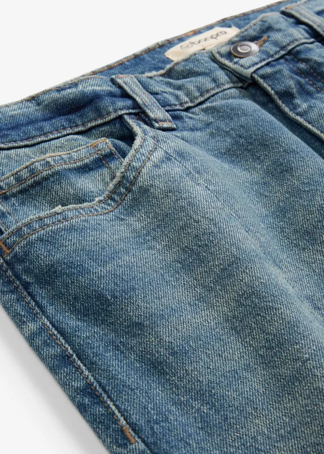 Sale Loose Straight-Jeans High Waist, Low Stretch Damen Jeans|Bekleidung·Shirts & Tops