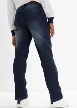 Best Loose-Fit-Stretch-Jeans mit verstellbarem Bund, Straight Kinder Jungen 9-16 Jahre·Bademode|Jungen 9-16 Jahre·Jeans