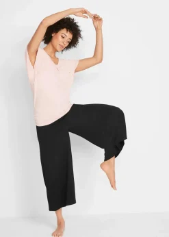 Outlet Loungewear Culotte mit weitem Bein Damen Wäsche·Homewear|Bekleidung·Strickmode