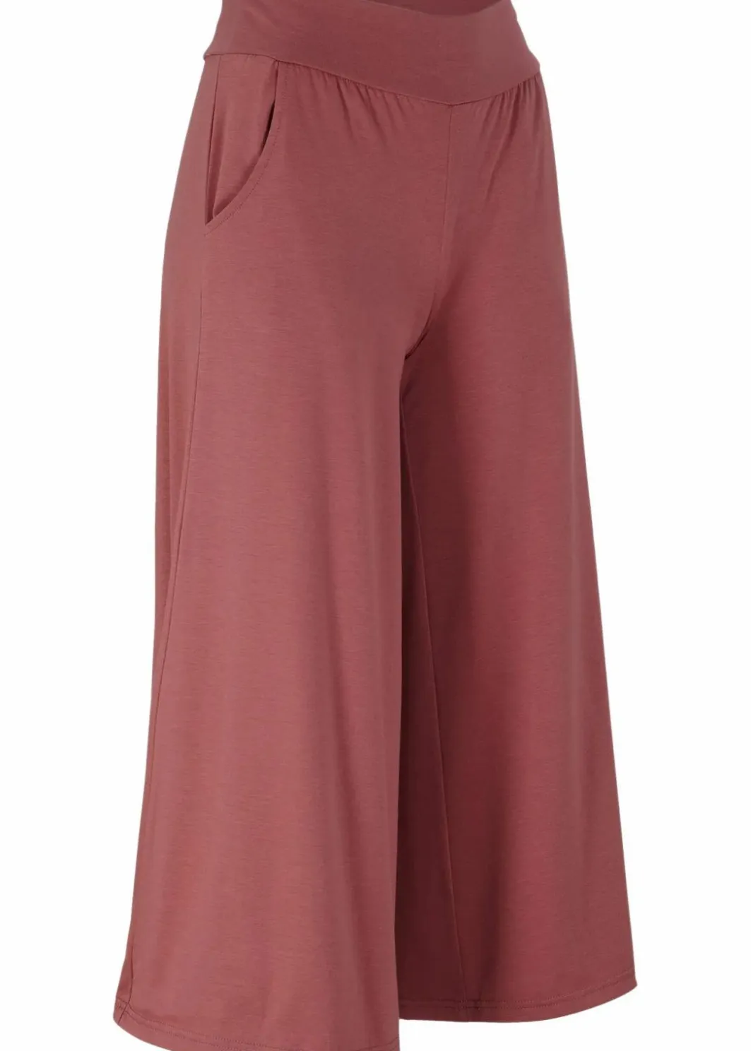 Hot Loungewear Culotte mit weitem Bein Damen Nachhaltigere Materialien|Hosen