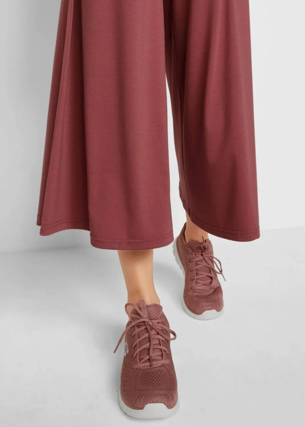 Hot Loungewear Culotte mit weitem Bein Damen Nachhaltigere Materialien|Hosen
