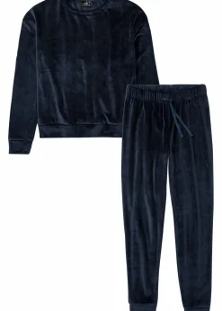 Damen bonprix Wäsche·Homewear|Wäsche·Nachtwäsche|Loungewear Hausanzug aus Samt