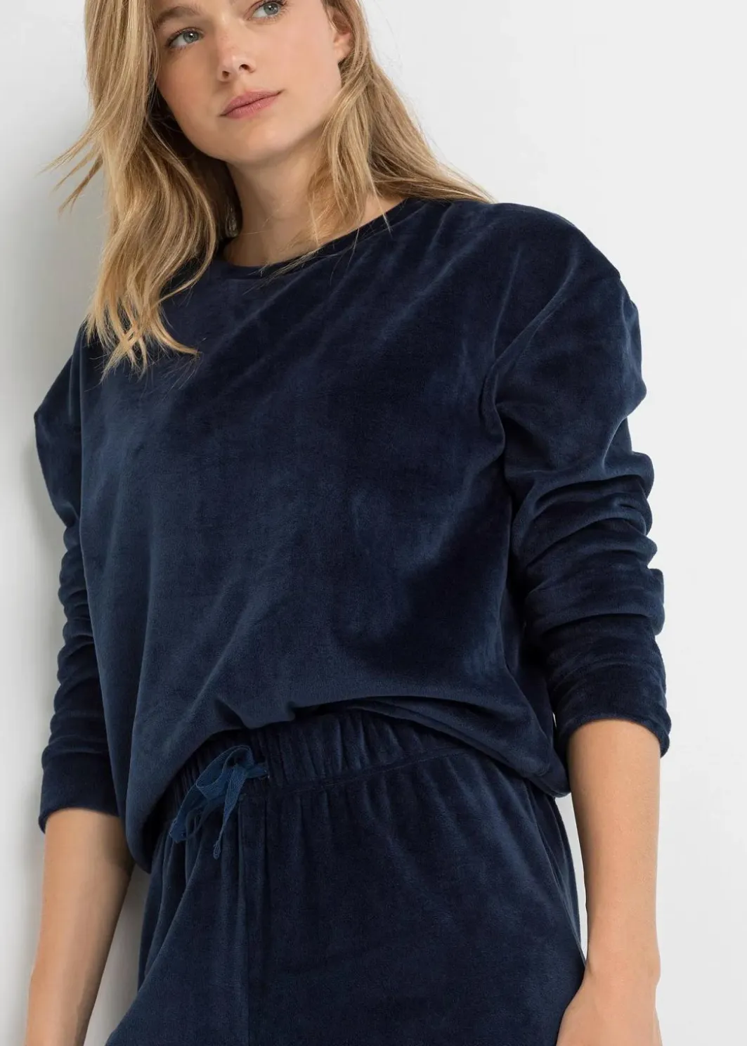 Damen bonprix Wäsche·Homewear|Wäsche·Nachtwäsche|Loungewear Hausanzug aus Samt