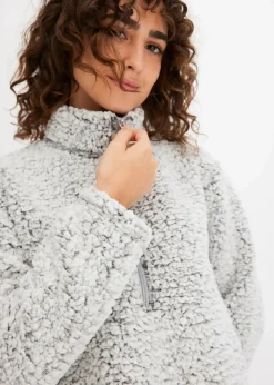 Damen bonprix Wäsche·Homewear|Wäsche·Nachtwäsche|Loungewear Hausanzug aus Teddy Fleece