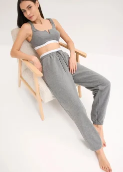 Hot Loungewear Sweathose mit Eingriffstaschen Damen Wäsche·Homewear|Wäsche·Nachtwäsche