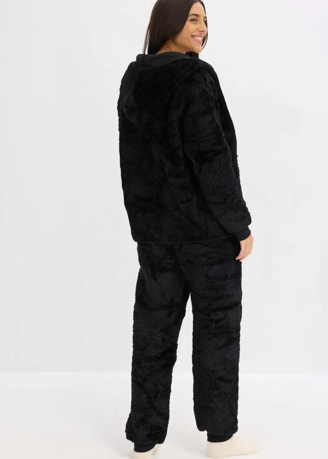 Loungewear Teddy Hausanzug Damen Wäsche·Homewear|Wäsche·Nachtwäsche