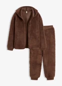 Best Loungewear Teddy Hausanzug Damen Homewear|Nachtwäsche