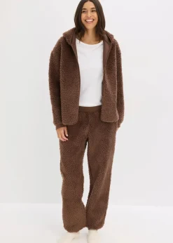 Best Loungewear Teddy Hausanzug Damen Homewear|Nachtwäsche