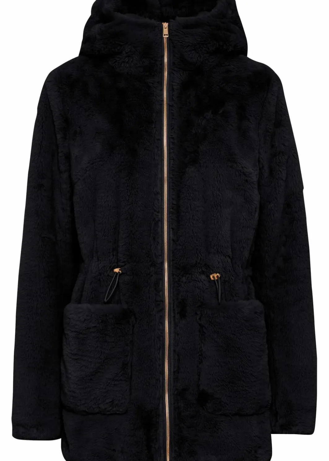 Damen bonprix Jacken & Mäntel|Lässige Fellimitat-Jacke
