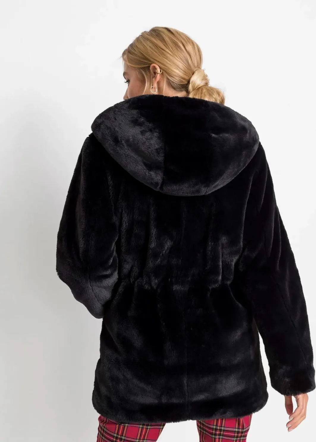 Damen bonprix Jacken & Mäntel|Lässige Fellimitat-Jacke