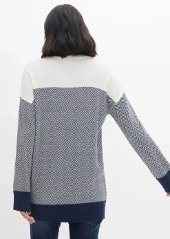 Damen bonprix Bekleidung·Umstandsmode|Bekleidung·Jeans|Lässiger Longpullover