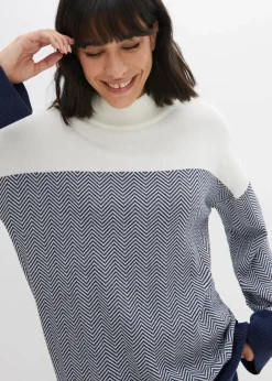 Damen bonprix Bekleidung·Umstandsmode|Bekleidung·Jeans|Lässiger Longpullover