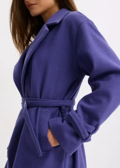 Outlet Mantel aus Viskose-Mix Damen Jacken & Mäntel|Kurzgrößen