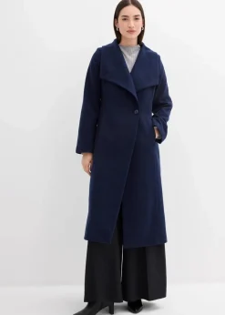 Online Mantel aus Wollimitat Damen Jacken & Mäntel|Bekleidung·Hosen