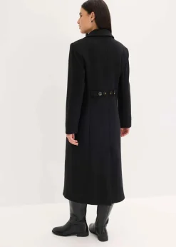 Best Mantel aus Wollimitat in Maxilänge Damen Jacken & Mäntel|Bekleidung·Hosen