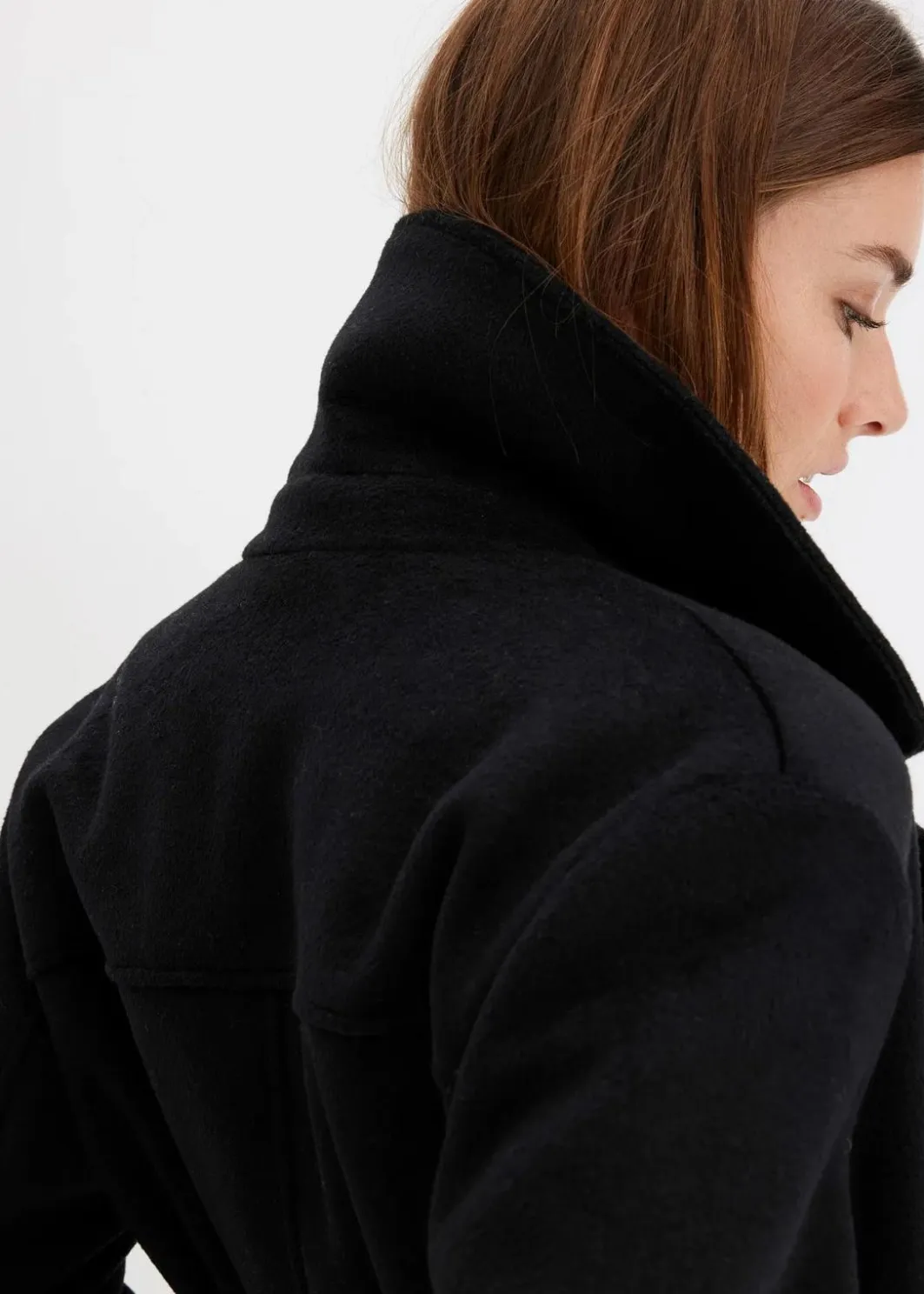 Outlet Mantel in Wolloptik Damen Jacken & Mäntel|Bekleidung·Hosen