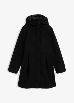 Sale Mantel mit Kapuze und Bundfalten, A-Linie Kinder Mädchen 9-16 Jahre·Jacken & Outdoor