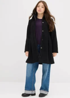 Sale Mantel mit Kapuze und Bundfalten, A-Linie Kinder Mädchen 9-16 Jahre·Jacken & Outdoor
