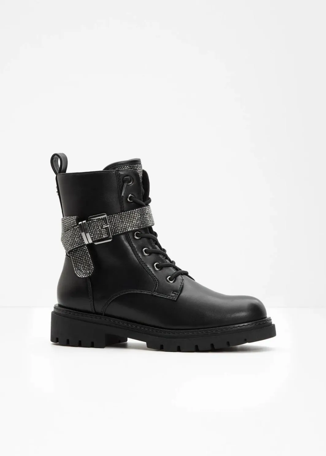 Discount by Guido Maria Kretschmer Schnürboots Damen High Heels|Gefütterte Winterschuhe