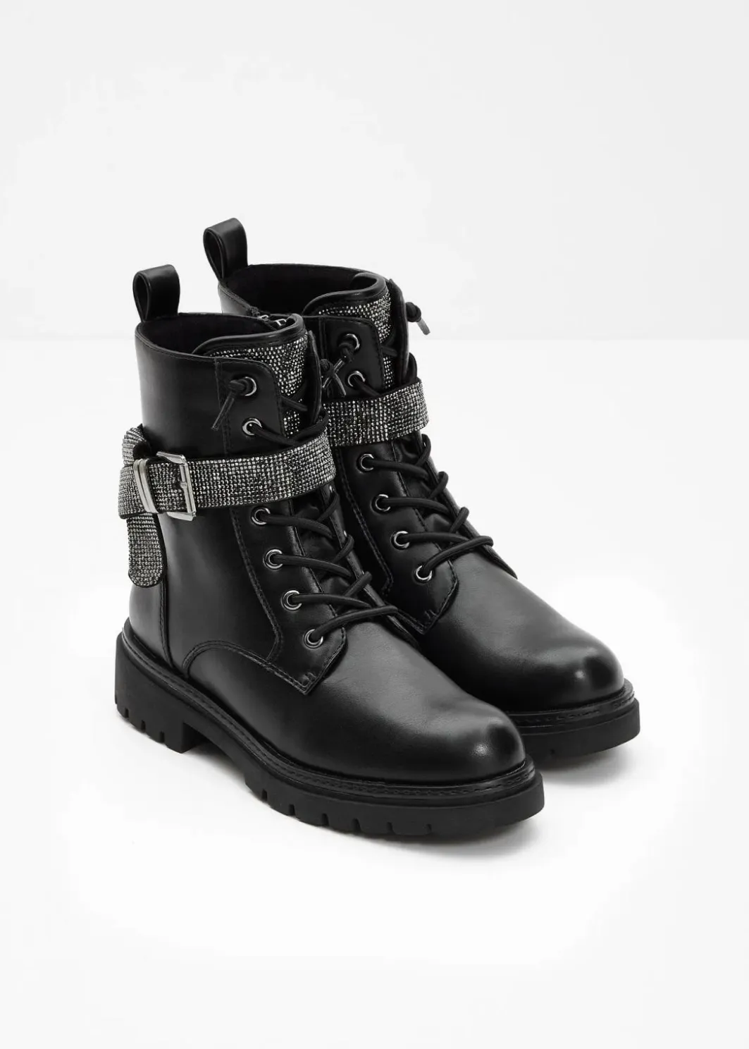 Discount by Guido Maria Kretschmer Schnürboots Damen High Heels|Gefütterte Winterschuhe