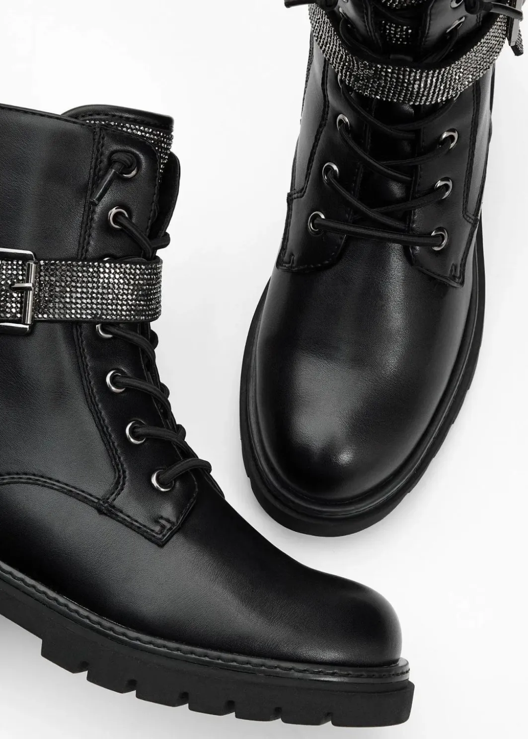 Discount by Guido Maria Kretschmer Schnürboots Damen High Heels|Gefütterte Winterschuhe