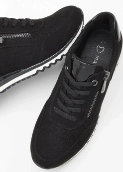 Hot Sneaker mit Reißverschluss Damen Sneaker|High Heels