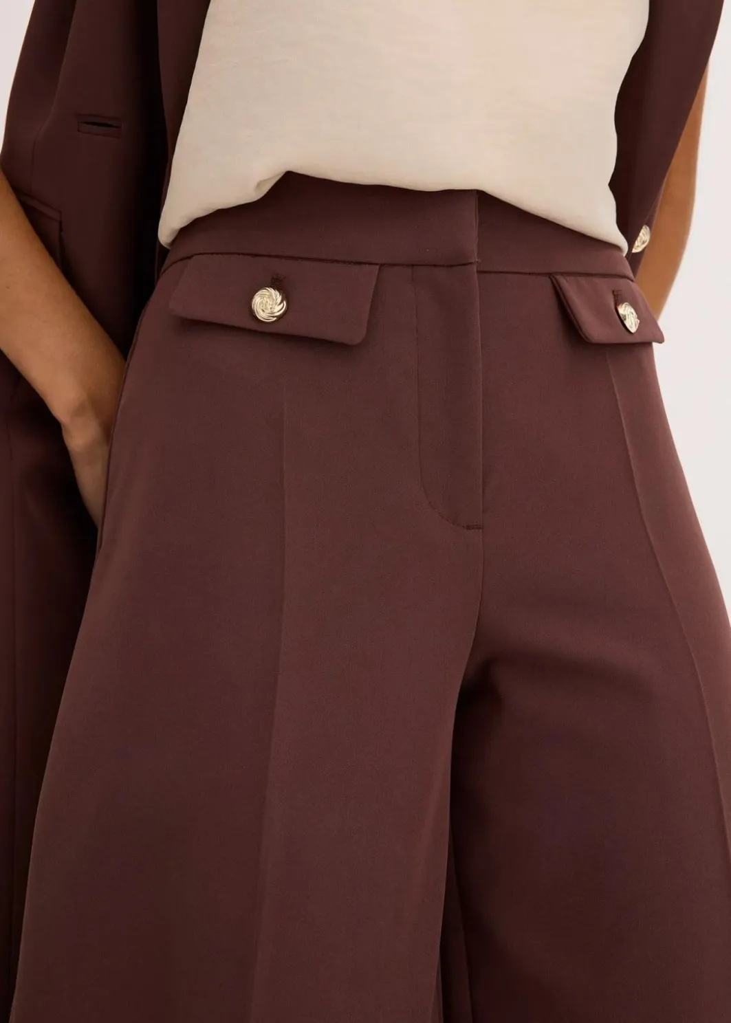 Outlet Marlenehose Damen Bekleidung·Kleider|Hosen