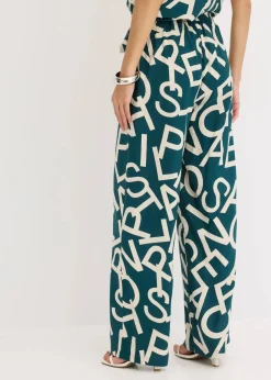 Damen bonprix Kurzgrößen|Bekleidung·Kleider|Marlenehose