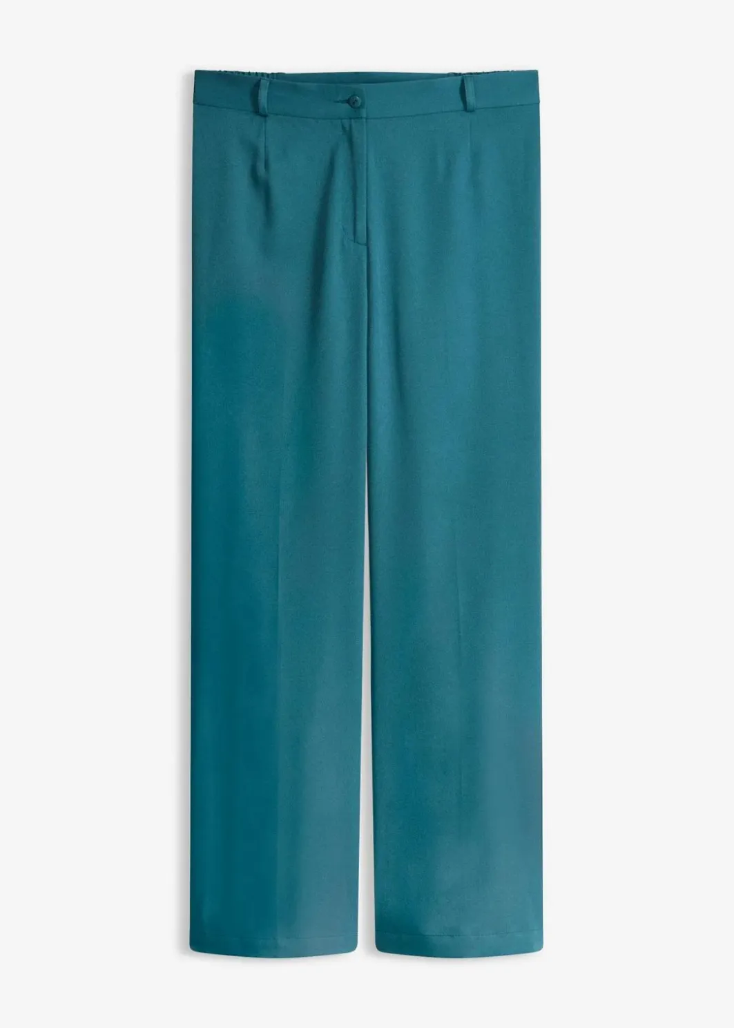 Damen bonprix Kurzgrößen|Bekleidung·Kleider|Marlenehose mit Bequembund