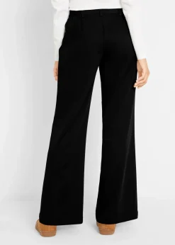 Damen bonprix Hosen|Kurzgrößen|Marlenehose mit Bequembund