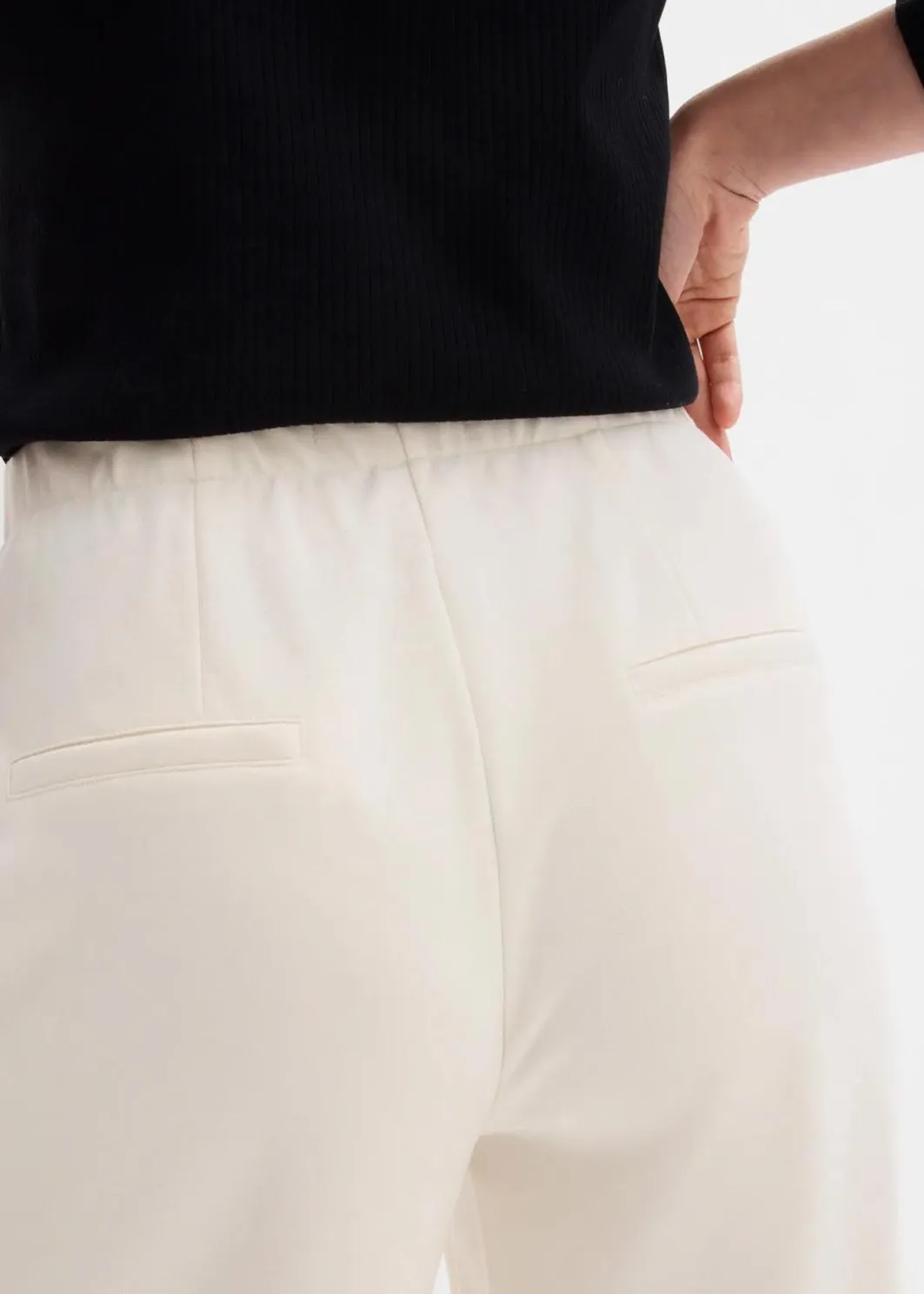 Sale Marlenehose aus bequemen Punto di Roma Damen Bekleidung·Kleider|Hosen