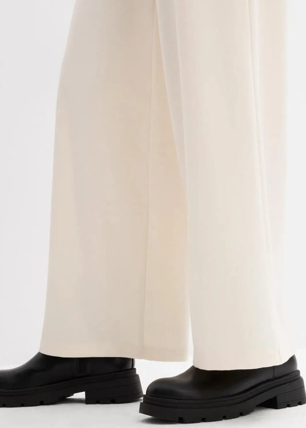 Sale Marlenehose aus bequemen Punto di Roma Damen Bekleidung·Kleider|Hosen