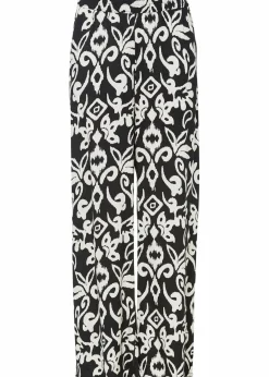 Hot Marlenehose aus fließender Viskose Damen Kurzgrößen|Bekleidung·Kleider