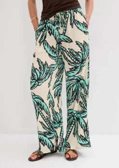 Damen bonprix Nachhaltigere Materialien|Hosen|Marlenehose aus fließender Viskose