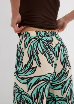 Damen bonprix Nachhaltigere Materialien|Hosen|Marlenehose aus fließender Viskose