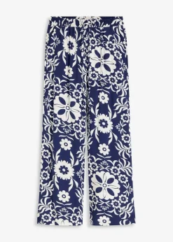 Damen bonprix Nachhaltigere Materialien|Hosen|Marlenehose aus fließender Viskose