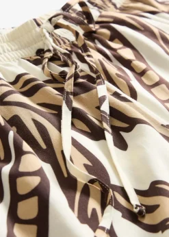 Damen bonprix Bekleidung·Kleider|Hosen|Marlenehose aus fließender Viskose