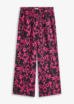 Sale Marlenehose aus fließender Viskose Damen Hosen|Kurzgrößen