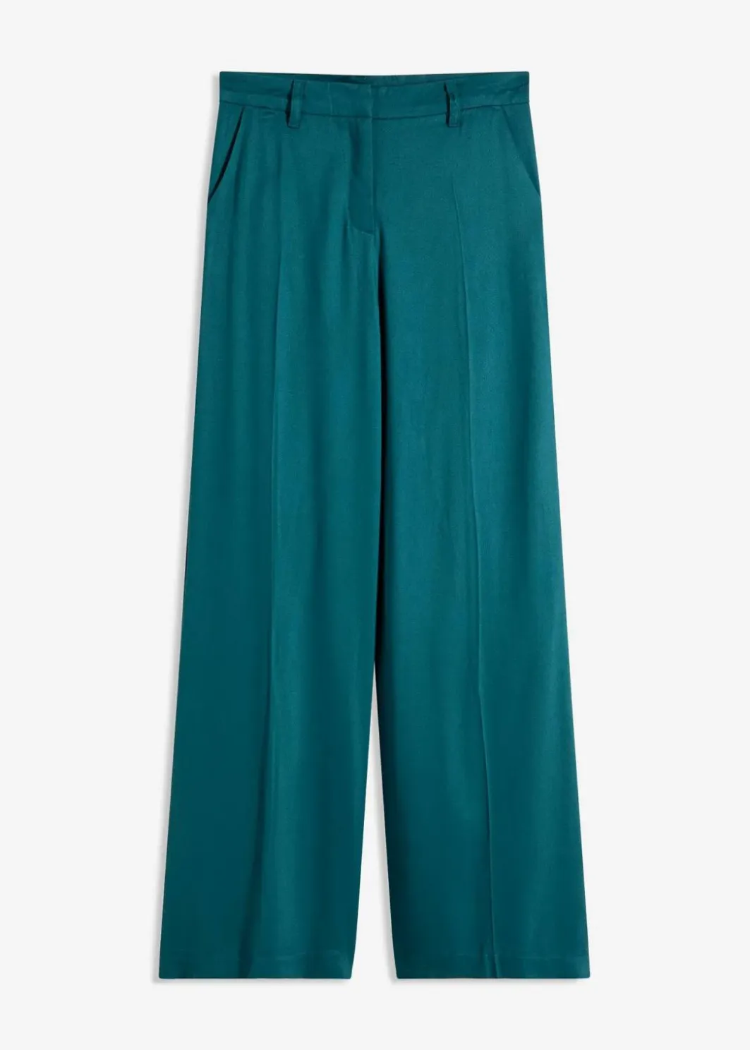 Hot Marlenehose aus fließender Viskose Damen Hosen|Bekleidung·Kleider