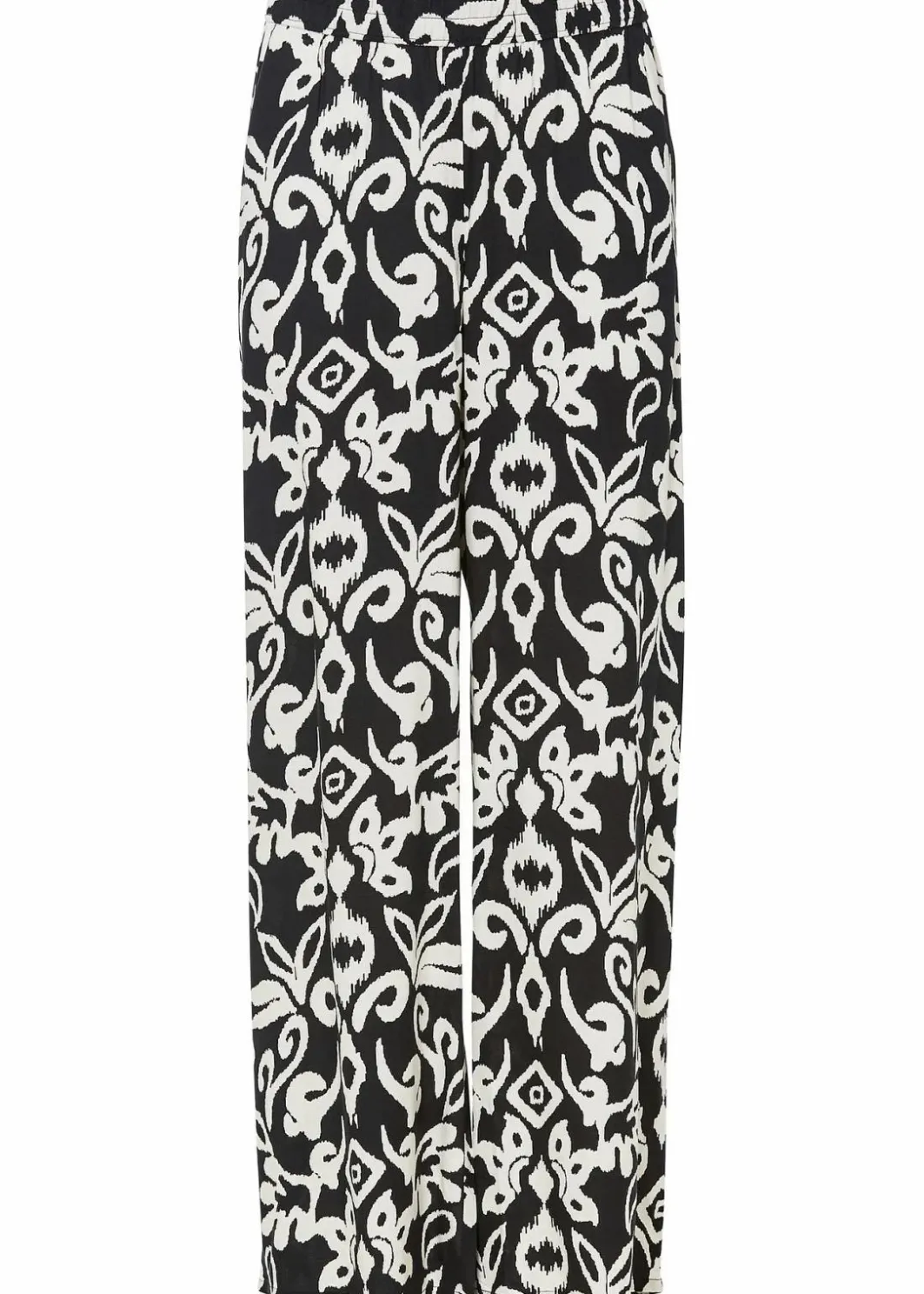 Damen bonprix Hosen|Kurzgrößen|Marlenehose aus fließender Viskose